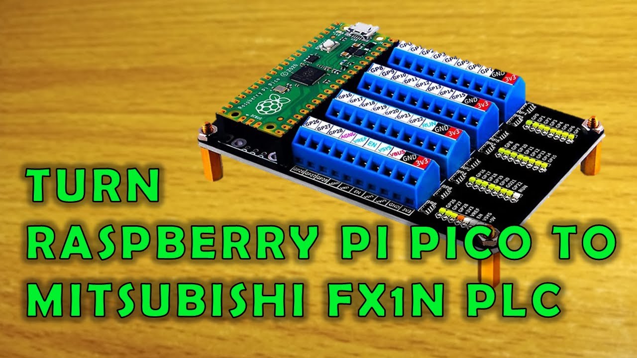 Превратите свой Raspberry Pi Pico в ПЛК Mitsubishi FX1N