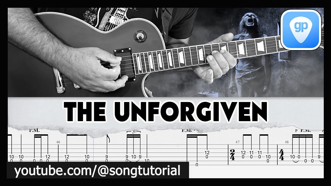 Metallica | The Unforgiven | TAB | Guitar Cover | Lesson