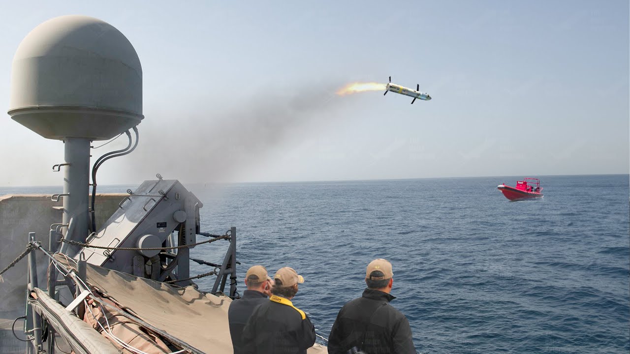 US Testing New $150k Missiles to Destroy Super Fast Enemy Boats at Sea