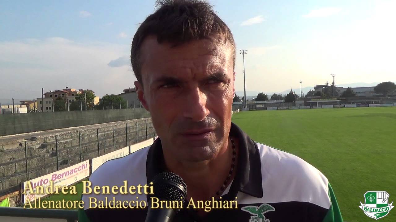Baldaccio Bruni Anghiari: le parole di mister Benedetti dopo il ko con il Montevarchi