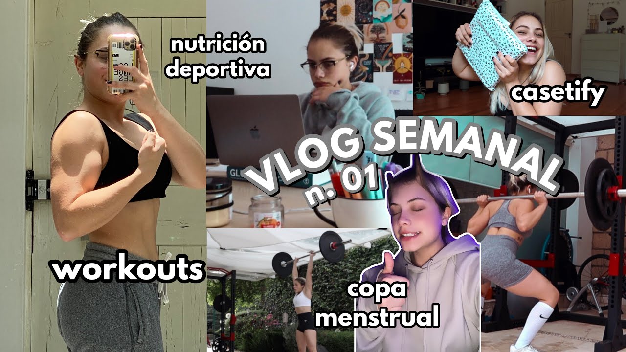 [#VLOG SEMANAL] SEMANA EN MI VIDA (semana de 3 días) - Gimnasio, Certificación Barça ESTUDIAR MUCHO