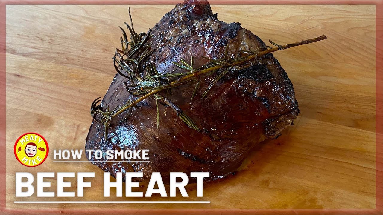 Smoked BEEF HEART on the Masterbuilt | How to Smoke Beef Heart