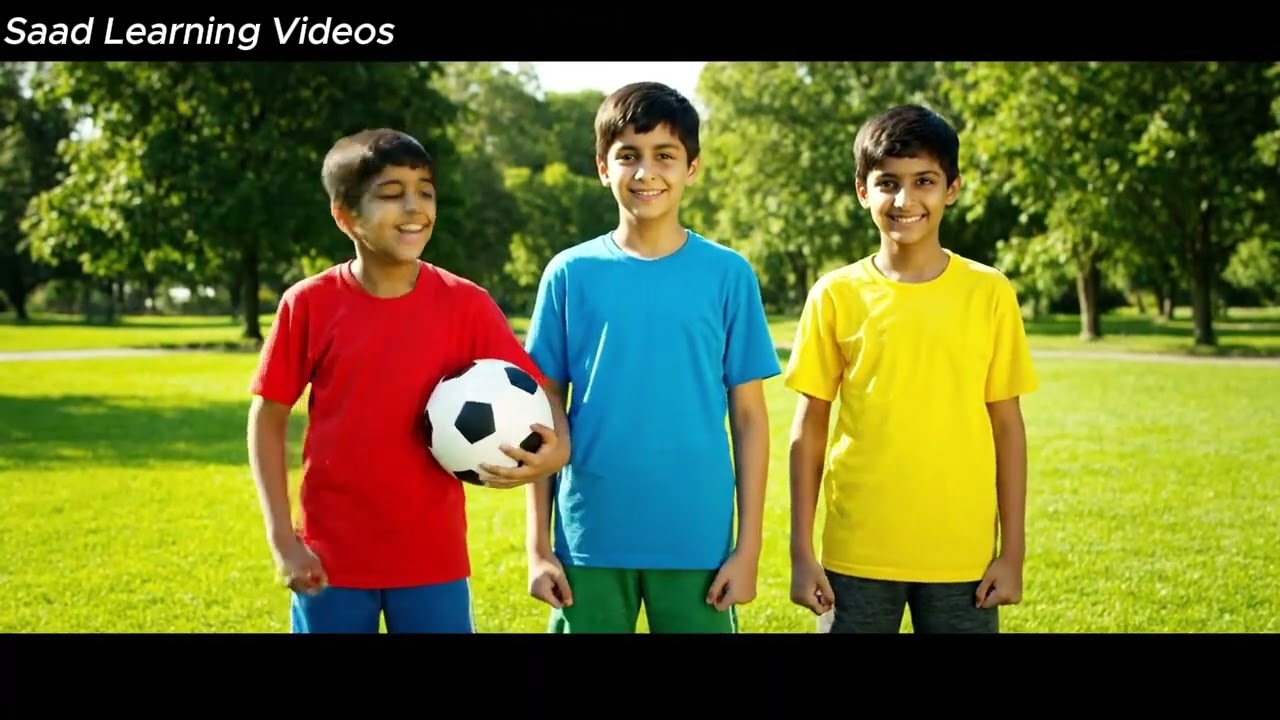 Color Quest (Urdu VO): Find RED, Count to 5 at BLUE, and Mix Colors to GREEN