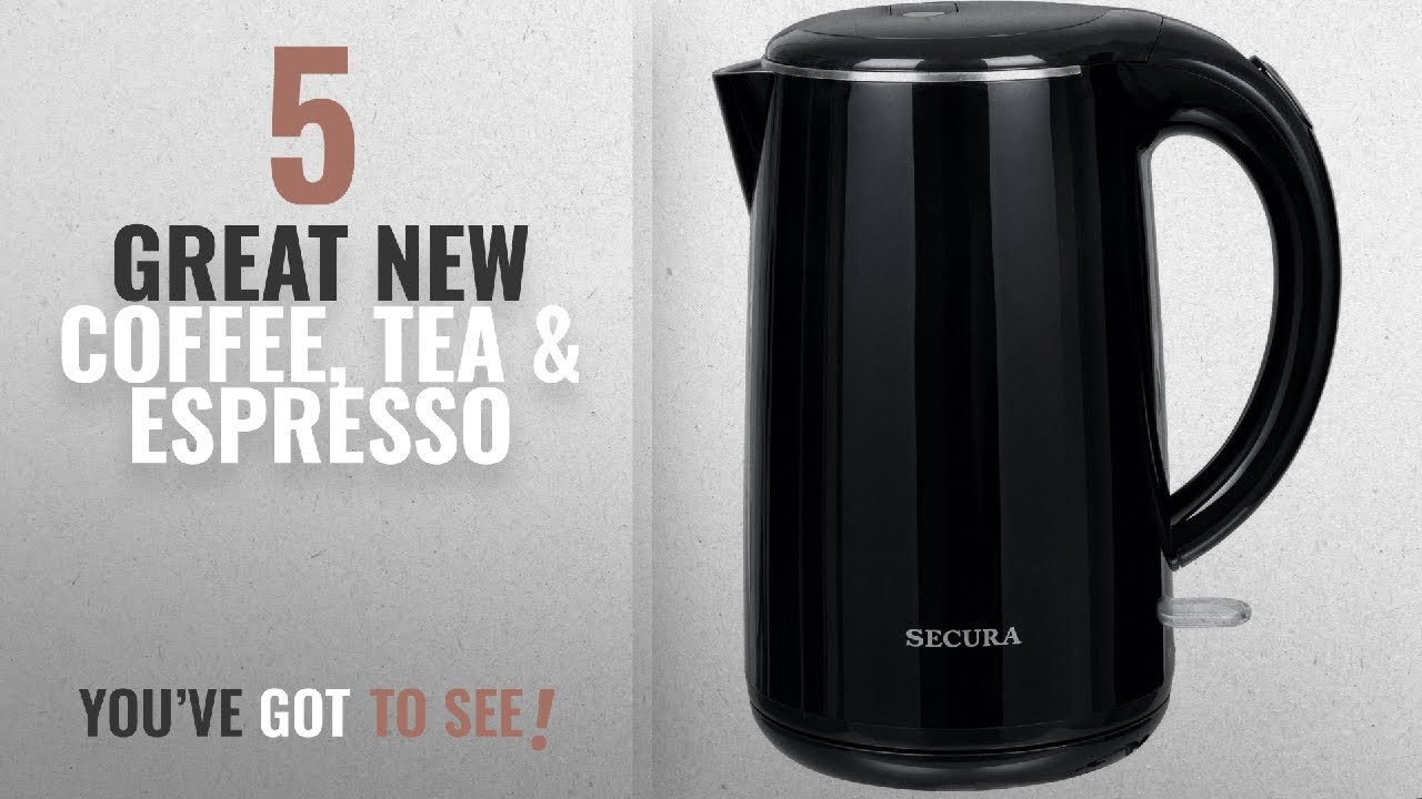 Top 10 Secura Coffee, Tea & Espresso [2018]: Secura SWK-1701DB The Original Stainless Steel Double