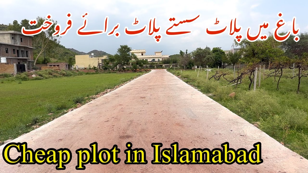 Low prices Plots for Sale in Islamabad | Affordable Residential Plots in Islamabad | Naser bagh