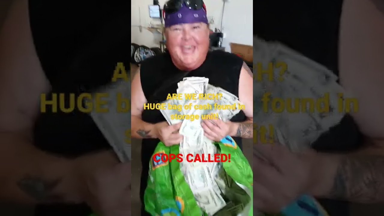 В складском помещении найден ОГРОМНЫЙ МЕШОК ДЕНЕГ! МЫ БОГАТЫ? Вызвали полицию!