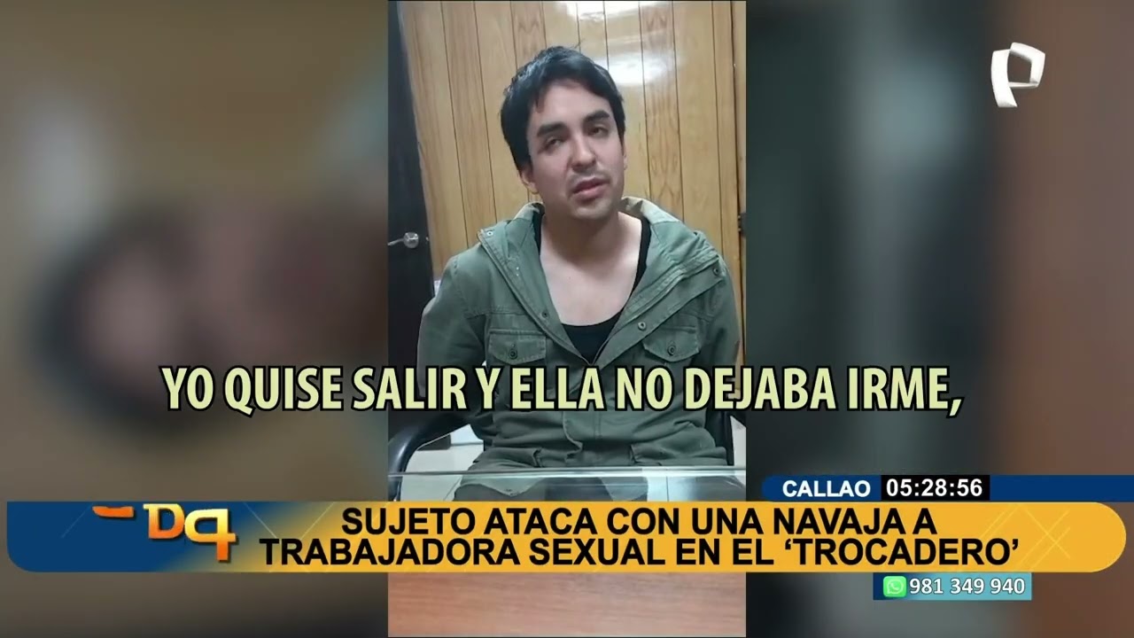 Callao: Capturan a sujeto que acuchilló a trabajadora sexual en el “Trocadero”