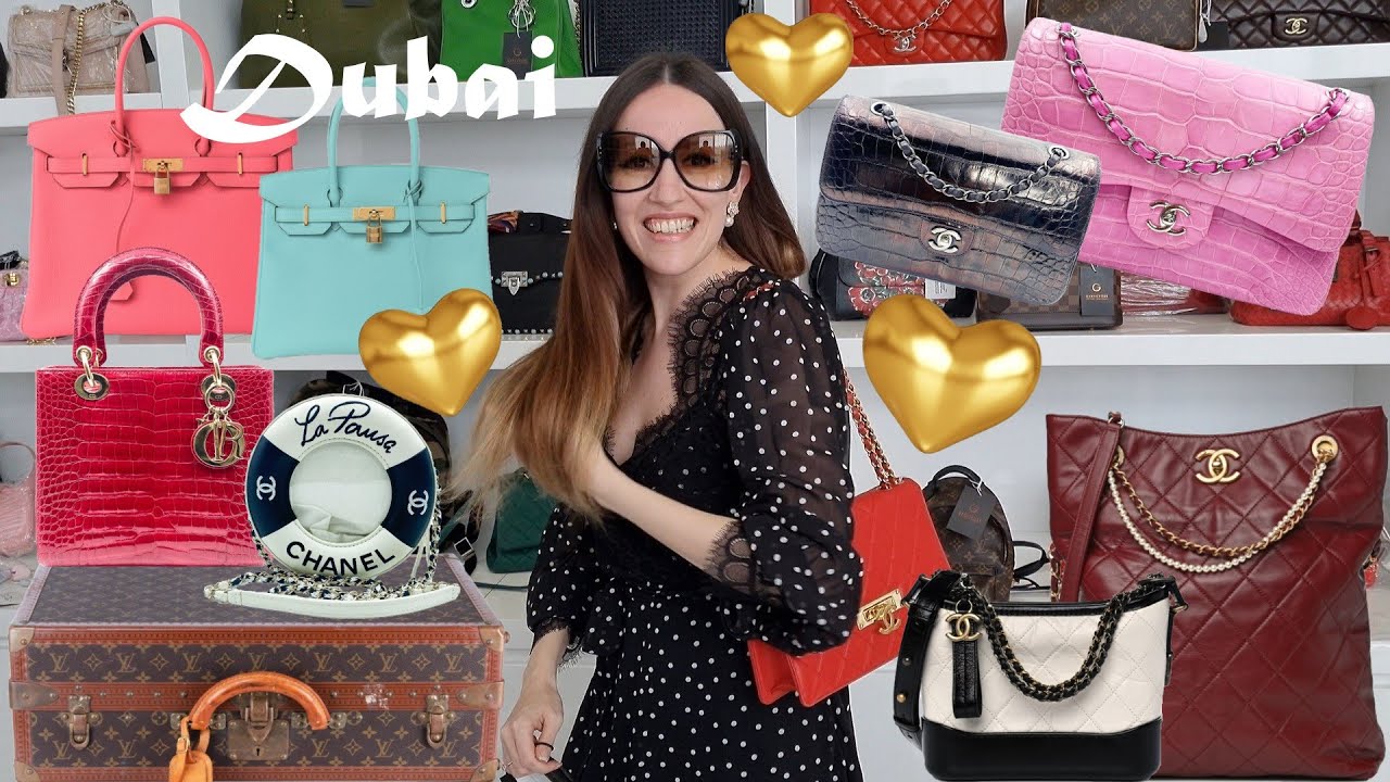 DUBAI LUXURY SHOPPING VLOG 2022 - Come Shopping With Me at GARDEROBE DUBAI | Hermes, LV & CHANEL