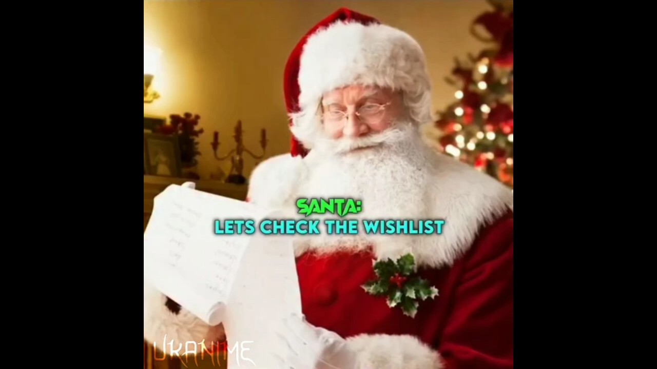 🎅 Santa Checking the Wishlist… Are You Safe? 👀🎄