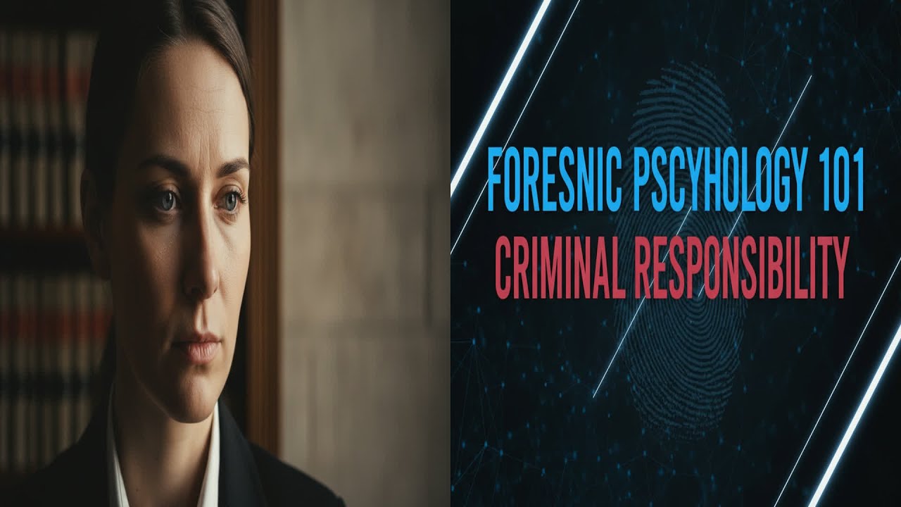 Forensic Psychology 101: Unraveling Criminal Responsibility & The Mind