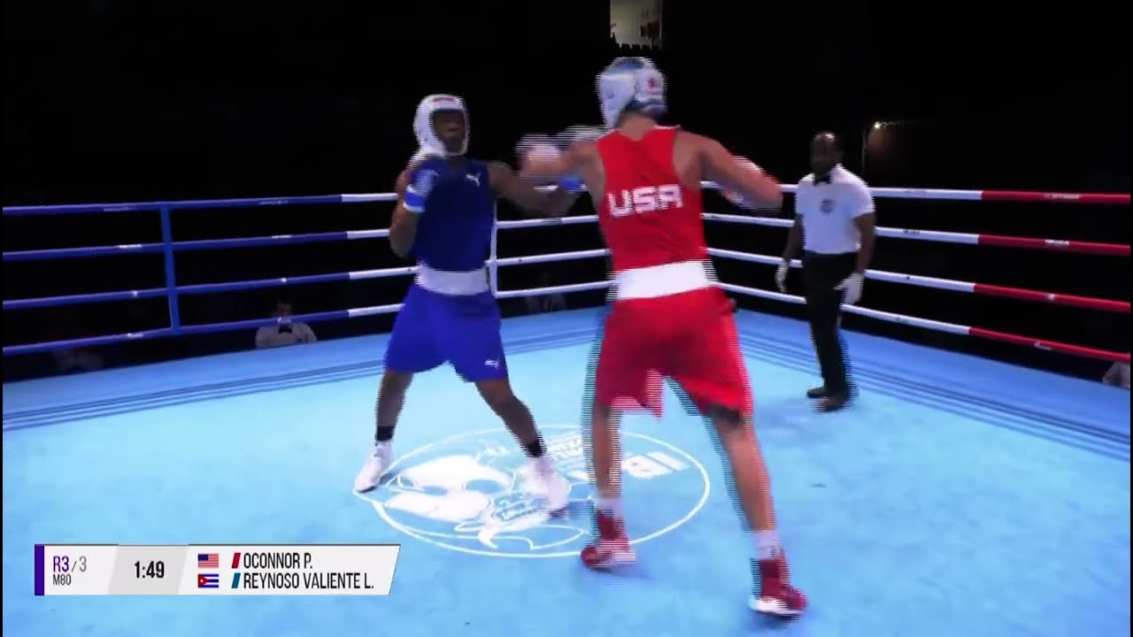Luis Reynoso (CUB) vs. Patrick O&rsquo;Connor (USA) IBA Youth World Championships 2022 (80kg)