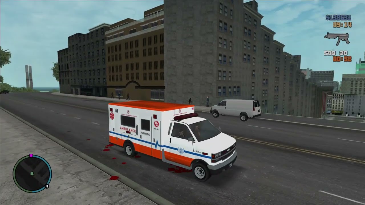 GTA 3 (GTA 4 Renderware Mod) [PC] Gameplay 02 (Paramedic Missions)