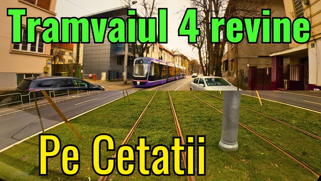 Timisoara- Tramvaiul 4 la 