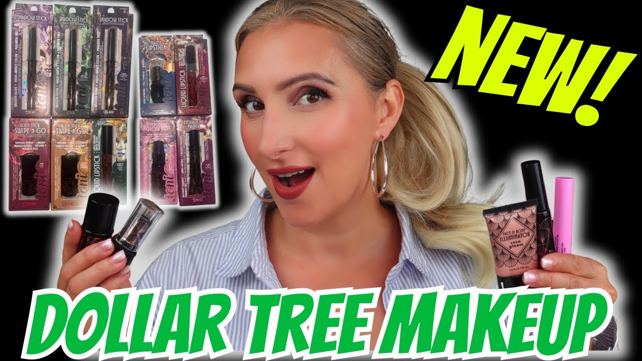 FULL FACE of NEW DOLLAR TREE MAKEUP | TESTING the NEW MAKEUP from IONI 💋