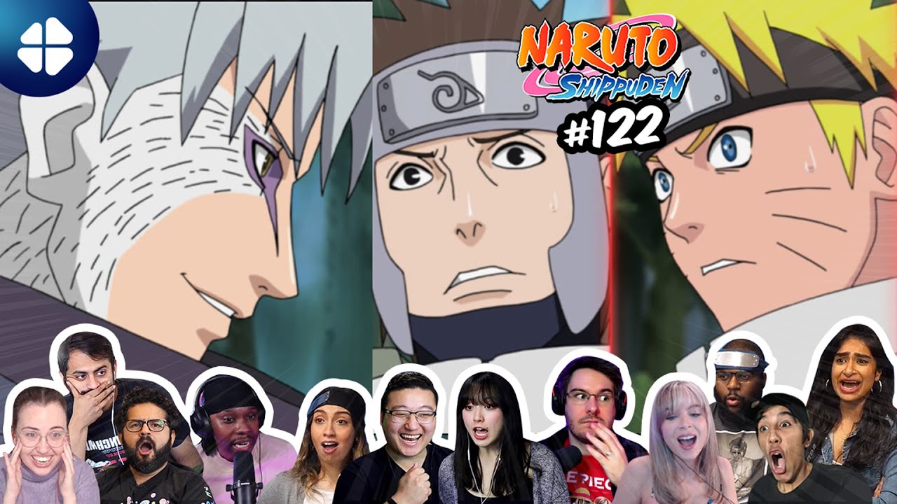 Kabuto's Transformation | Shippuden Ep. 122 Reaction Mashup 🇯🇵