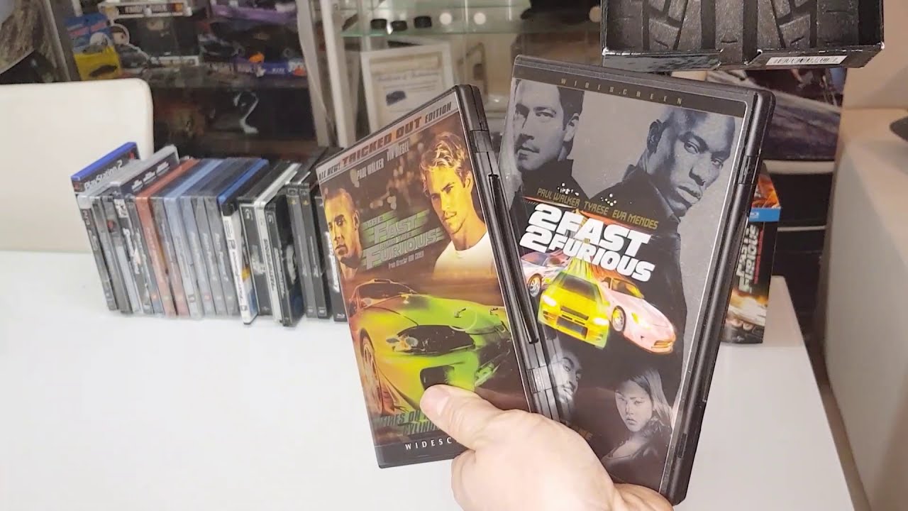 Коллекция «Форсаж» на DVD, Blu-ray, игры, коробки, стилбуки