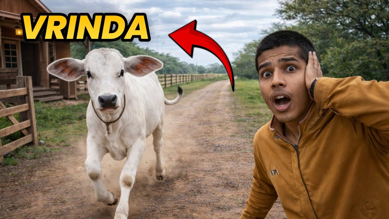 Vrinda Bhaag Gayi 😱 | My Cow Ran Away