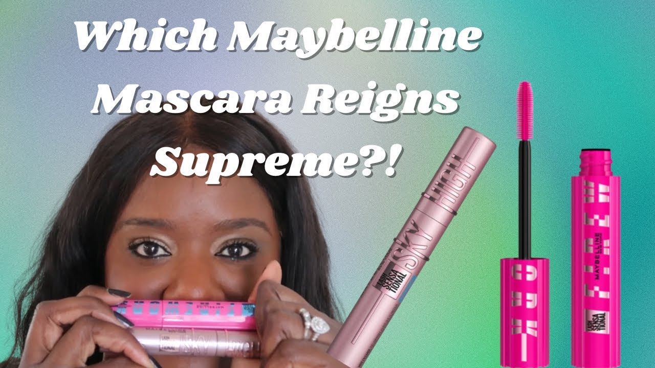 Maybelline Mascara Showdown: Sky High vs. Firework