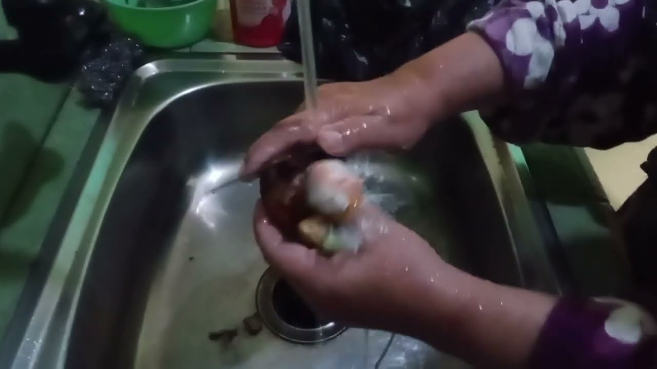 Kegiatan sore hari//membuat minuman herbal dan cuci piring 