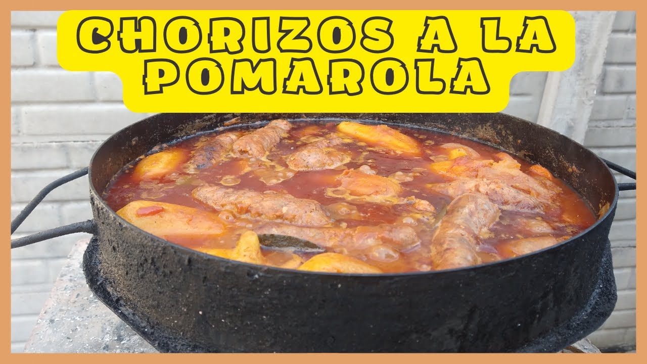 Chorizo a la pomarola super facil!