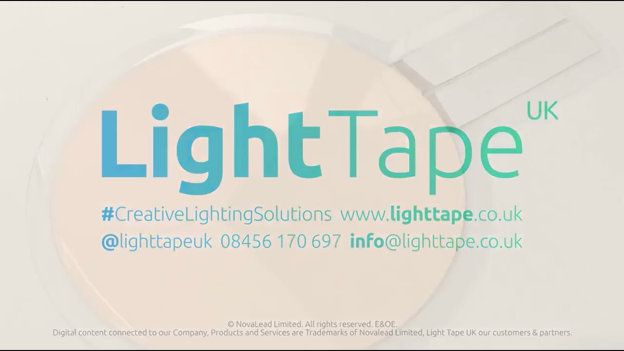 Light Tape Custom Panel Connection with LG Sealing Tape