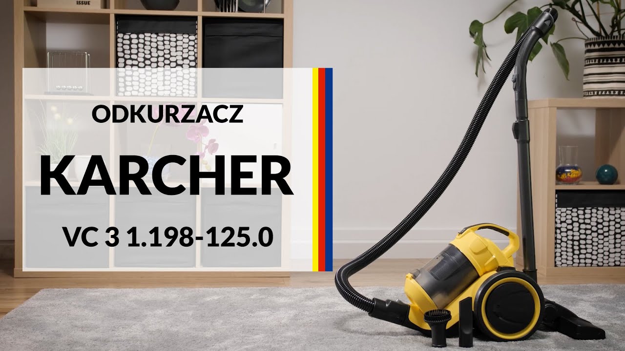 Odkurzacz Karcher VC 3 &ndash; dane techniczne &ndash; RTV EURO AGD