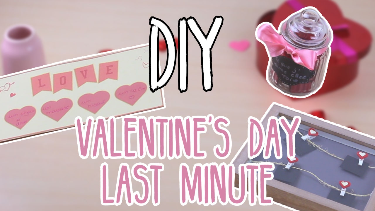DIY SAINT-VALENTIN: LAST MINUTE FACILE & PAS CHER