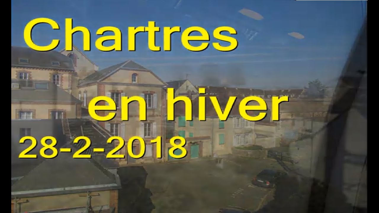 Chartres en hiver 28-2-2018
