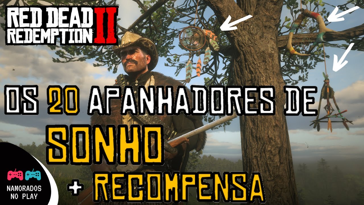 Apanhadores de sonho LOCALIZAÇÃO Red Dead Redemption 2 #rdr2