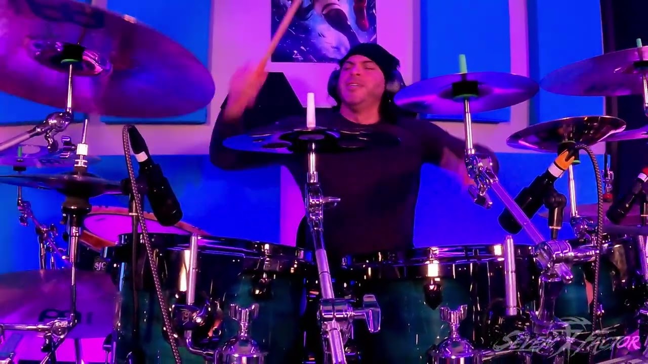 Epic Take The Flesh drum play though by AJ 