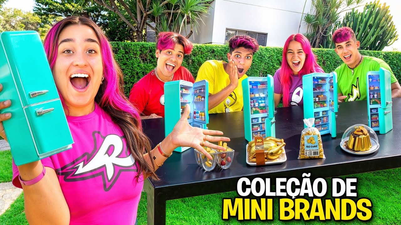 ENCONTRAMOS OS ITENS RAROS DA MINI GELADEIRA *Completamos ela ? 