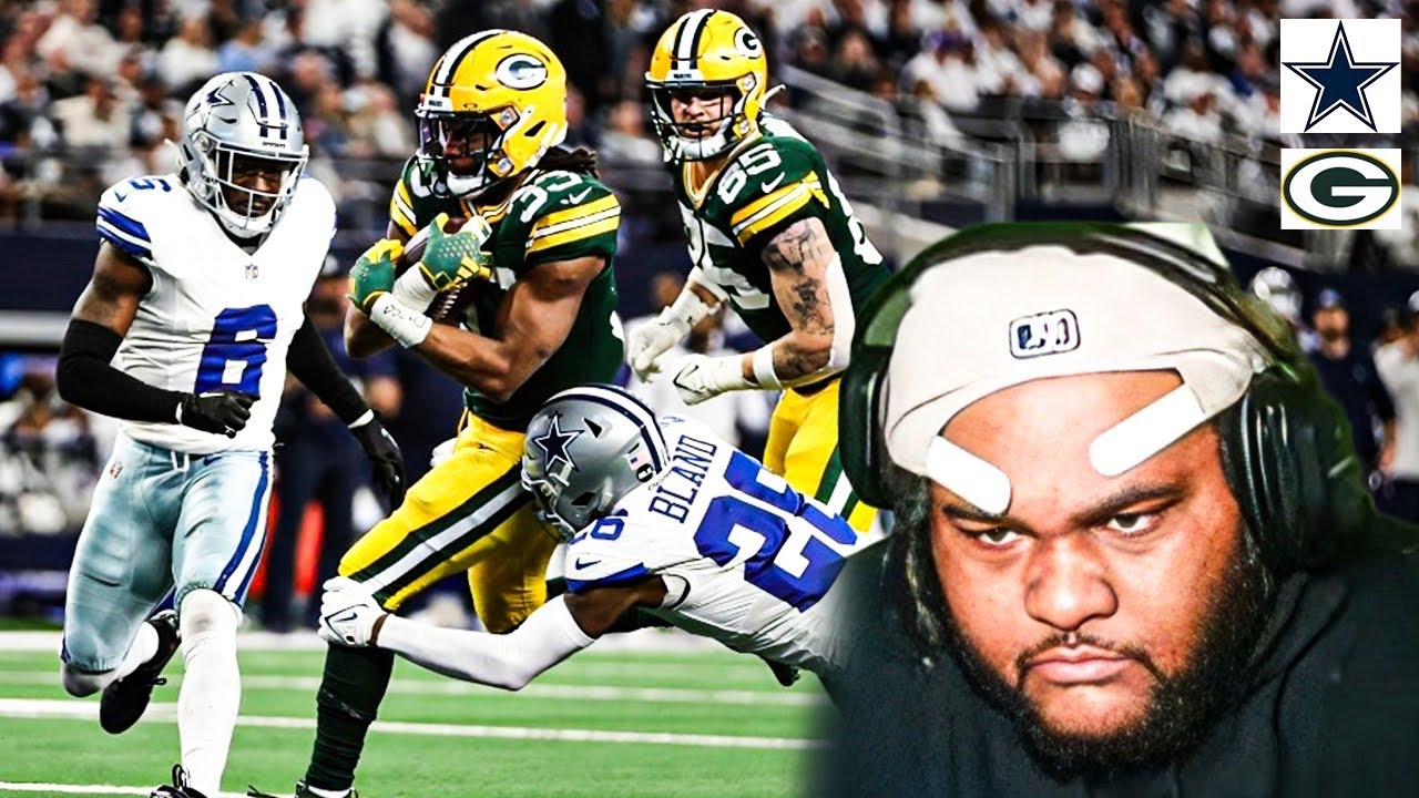 Лучшие моменты матча «Грин-Бэй Пэкерс» — «Даллас Ковбойз» | Сезон НФЛ 2025, 4-я неделя (реакция)