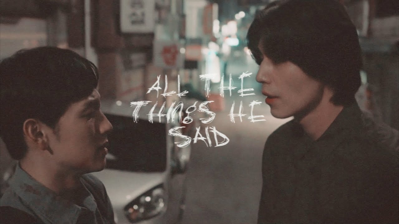 jong woo & moon jo FMV | all the things he said