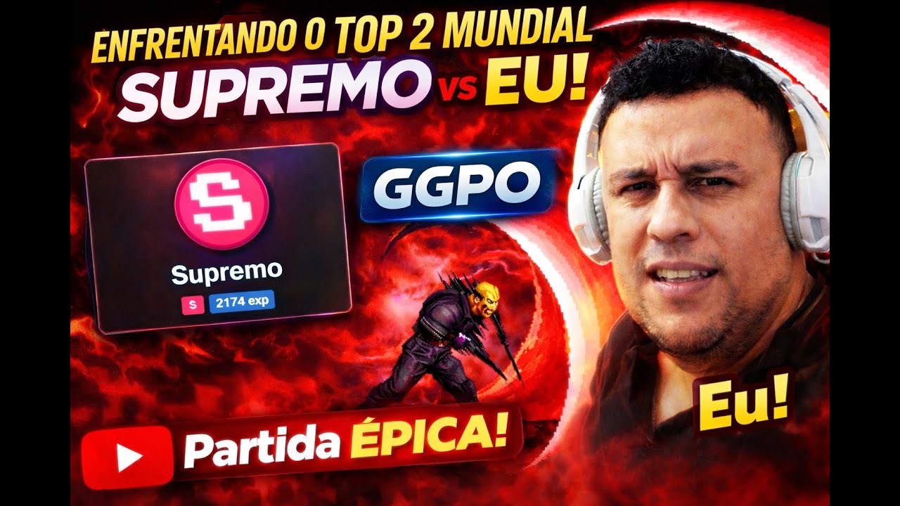 Enfrentei o TOP 2 Mundial no GGPO - SUPREMO RANK S #ggpo #peninhakof #fightcade2 #kof #kof2002