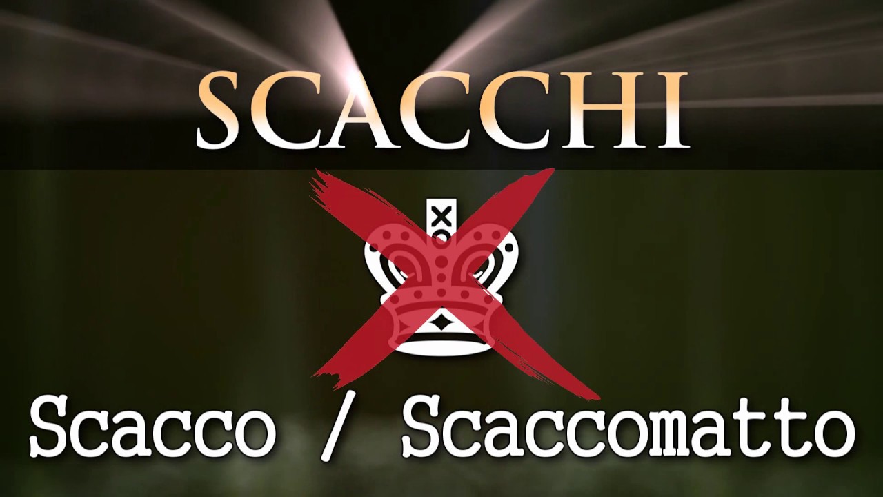 Imparo il Gioco degli Scacchi - Lezioni - Scacco e Scaccomatto 09