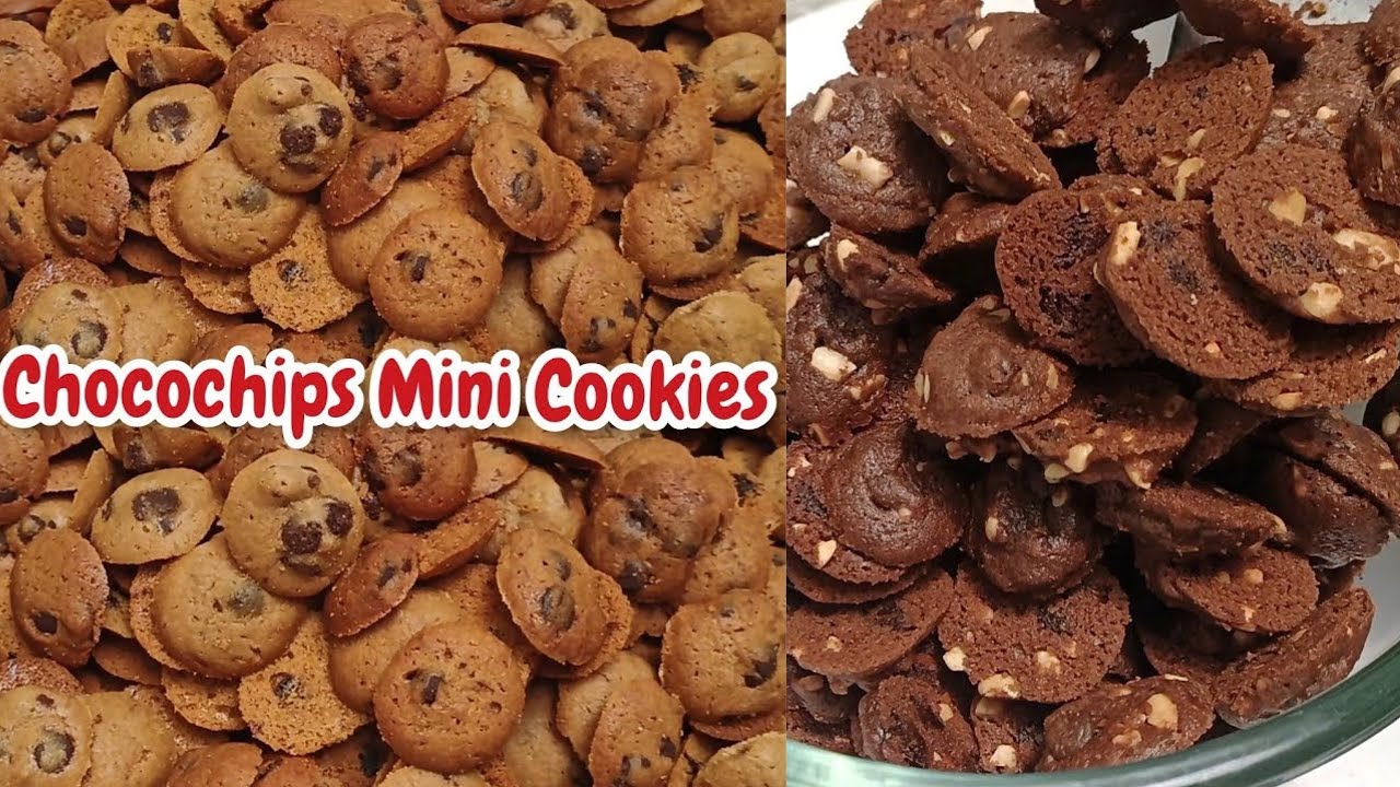 NO Mixer Termudah !!! Chocochips Mini Cookies Aneka Rasa Untuk Sajian Lebaran