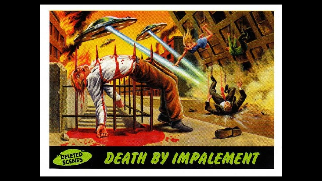 TOPPS 2012 MARS ATTACKS DELETED SCENES CARDS - REV