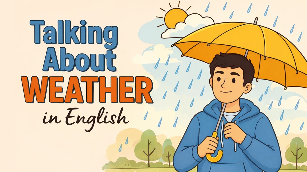 Talking About Weather in English ☀️🌧 Everyday English Podcast for Beginners