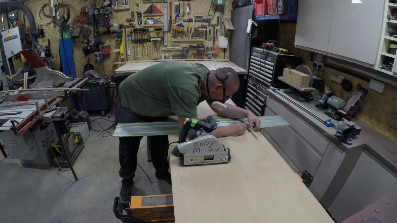 mdf cupboard with spray finish