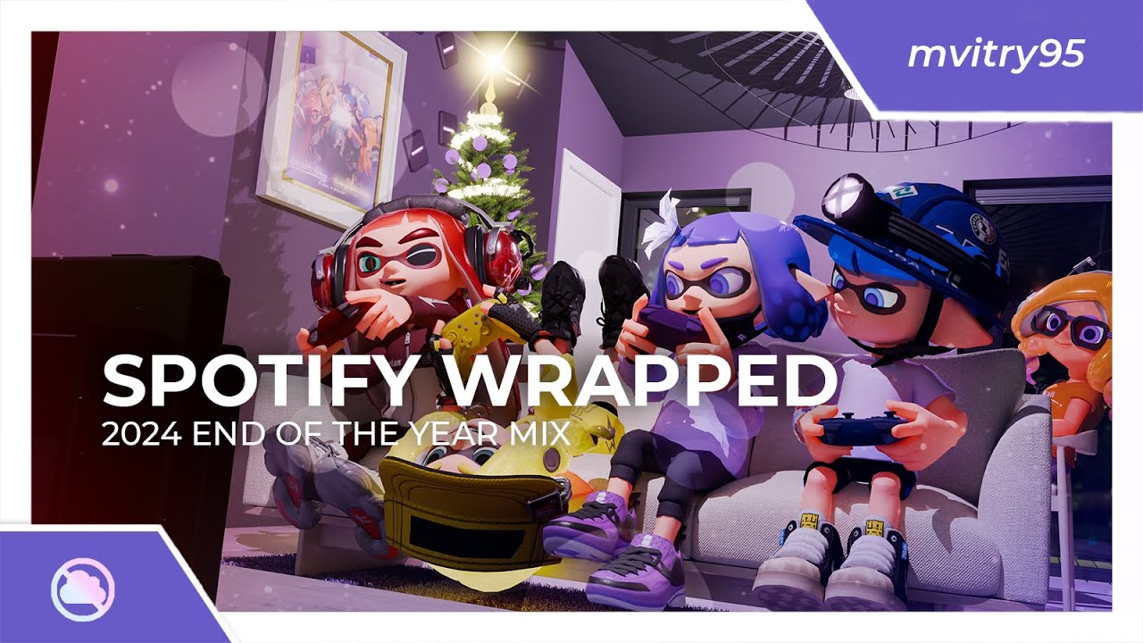 mv95's Spotify Wrapped 2024 -  End of the Year Mix