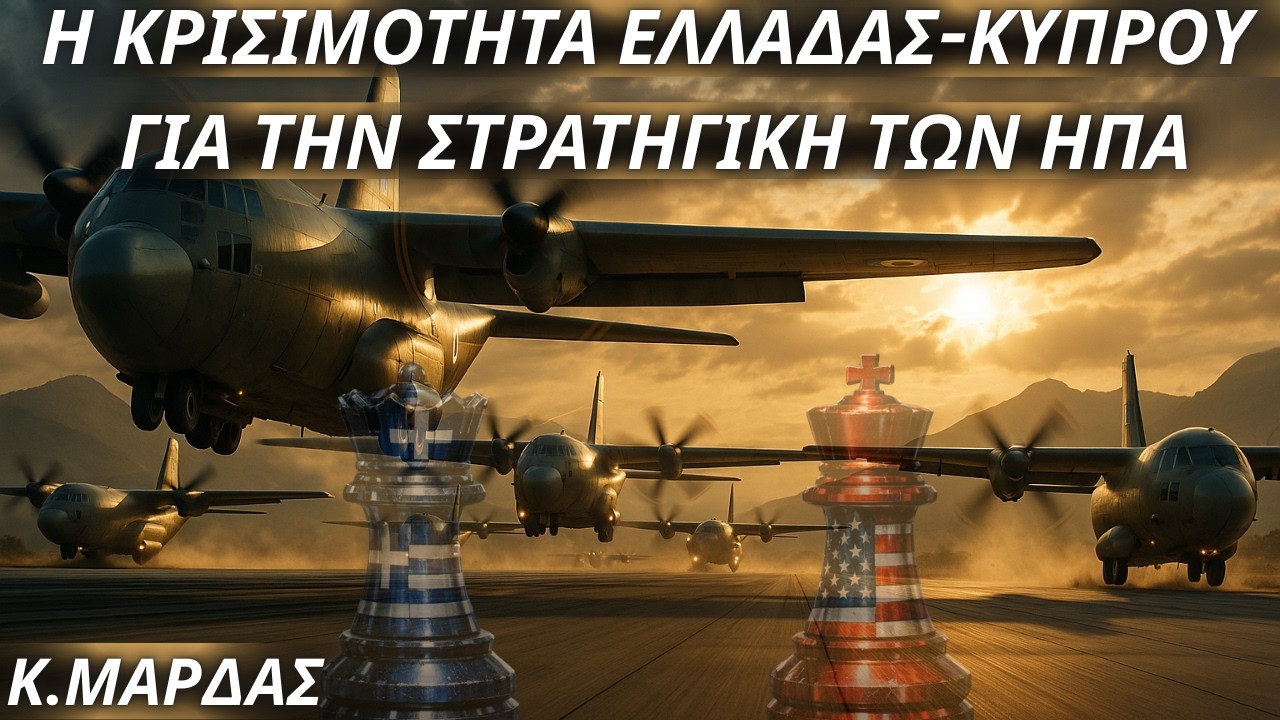 Κώστας Μαρδάς: Η κρισιμότητα του ελληνικού χώρου για την στρατηγική προβολή των ΗΠΑ