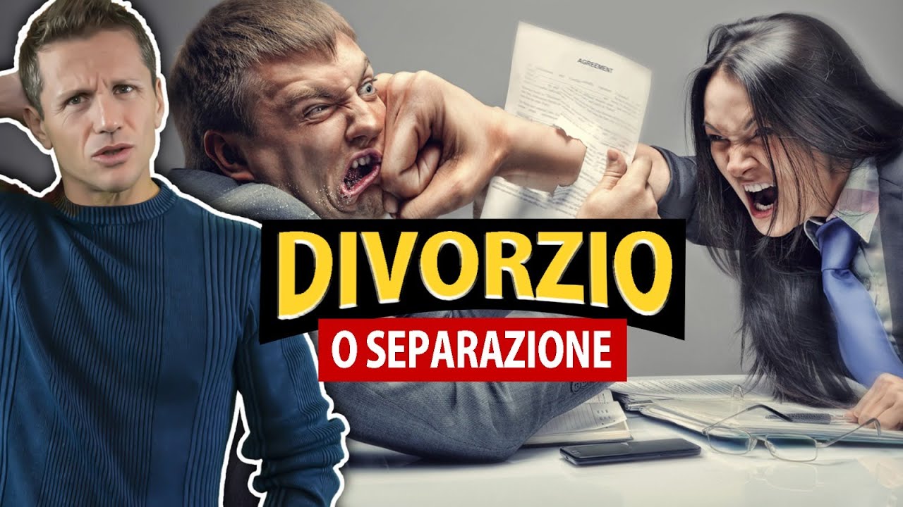 CONVIENE DIVORZIARE o restare SEPARATI? | Avv. Angelo Greco