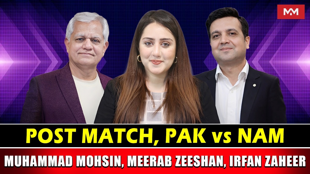 POST MATCH PAK-NAM , MUHAMMAD MOHSIN , IRFAN ZAHEER , MEERAB ZEESHAN