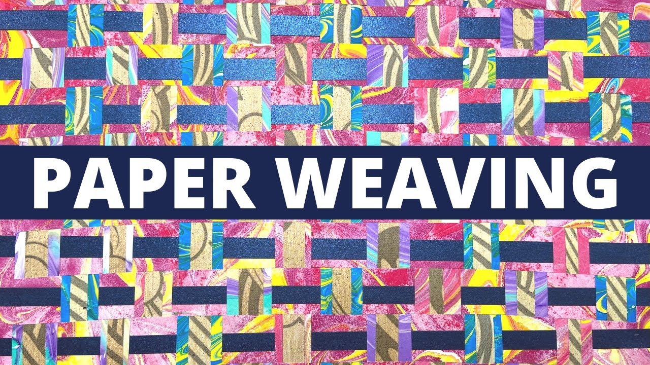 Paper Weaving Step by Step DEMO