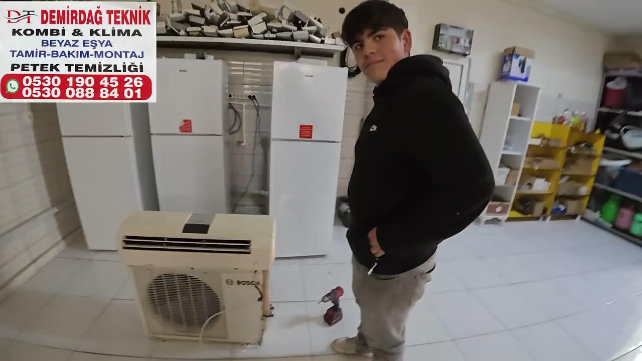 Çırak pro max'in ilk defa klima bakımı :))