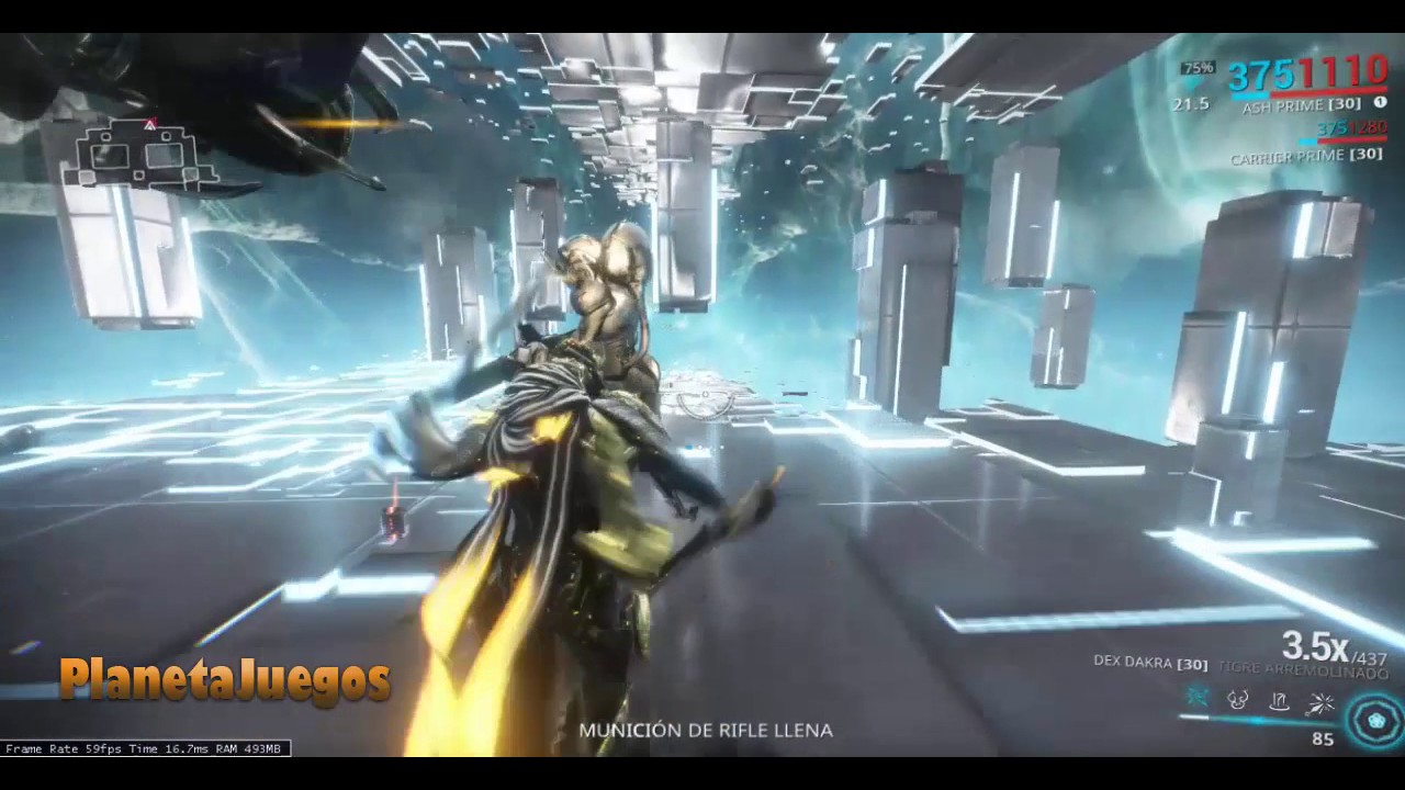 Warframe | Ash Prime + Dex Dakra Build| Destruyendo todo lo que se cruza, mortal