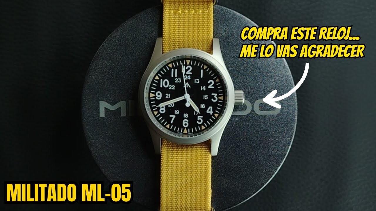 💣HAMILTON Khaki Field Chino por MENOS de $40 | Reseña Militado ML05🪖