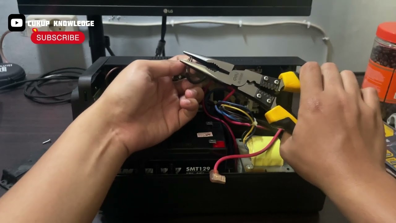 Replace battery ups APC BVX700LUI-MS & Upgrade Kapasitas Battery | Servic Mengganti battery UPS APC