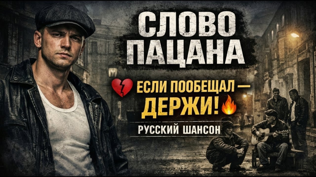 Слово пацана 💔 Если пообещал — держи 🔥 Русский шансон