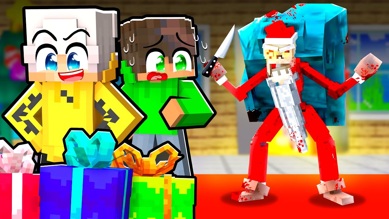 Sono SOPRAVVISSUTO al BABBO NATALE CATTIVO in MINECRAFT